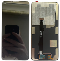 Дисплей модуль тачскрин Motorola XT2045 Moto G8 черный