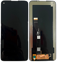 Дисплей модуль тачскрин Motorola XT2087-1 Moto G9 Plus черный