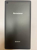 Задняя крышка Lenovo Tab 2 A7-30 черная оригинал + стекло камеры