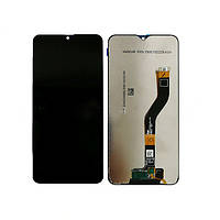 Дисплей модуль тачскрин Samsung A107 Galaxy A10s черный оригинал сервисная упаковка GH81-17482A