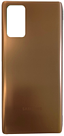 Задняя крышка Samsung N980 Galaxy Note 20 бронзовая Mystic Bronze оригинал