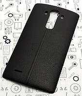 Задняя крышка LG H810 G4/H811/H812/H815/H818/F500/LS991/VS986 черная Leather Black