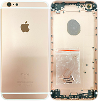 Корпус iPhone 6S Plus розовое золото Rose Gold OEM отличный