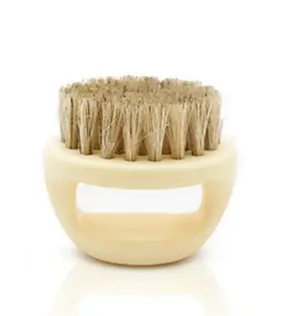 Щітка для фейду або бороди Hots Professional Finger Brush, світла (HP42013-LT)