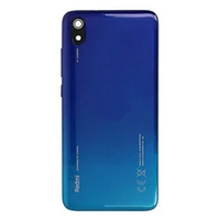 Задняя крышка Xiaomi Redmi 7A синяя Matte Blue + стекло камеры