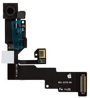 Шлейф iPhone 6 с фронтальной камерой 1.2MP с приближением датчиком с микрофоном оригинал снят