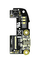 Шлейф Asus ZenFone 2 ZE550ML/ZE551ML с разъемом зарядки микрофоном плата зарядки