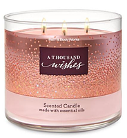 A Thousand Wishes ароматическая свеча оригинал от Bath & Body Works