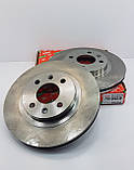 Передні гальмівні диски LH+RH Logan Ф1,Ф2, Sandero grog Корея, фото 3