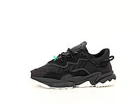 Женские Кроссовки Adidas Ozweego Reflective "Black White" - "Чёрные Белые" KL735/1 Женские Кроссовки Adidas Ozweego Reflective "Black White" - "Чёрные Белые"