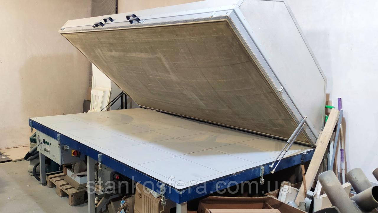 Мембранно вакуумний прес Istra VP-3000/130/12 б/в 2006р. з висотою заготовки до 500мм, фото 1