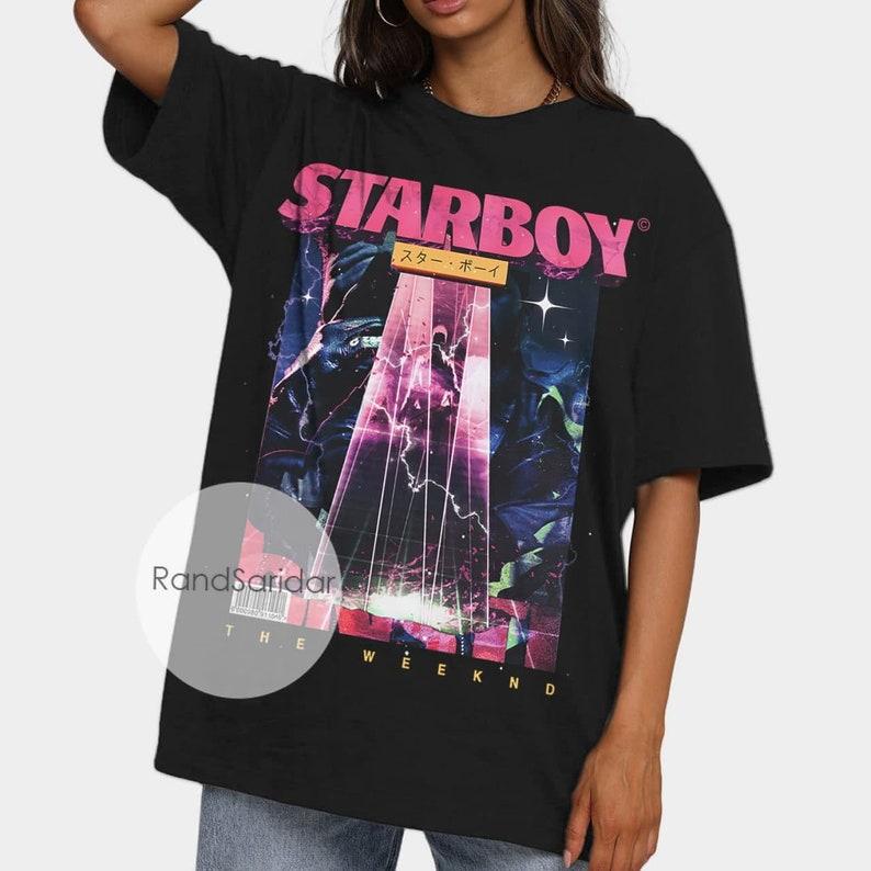 Футболка чорна LOYS The Weeknd Starboy XS