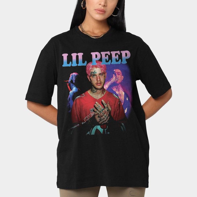 Футболка чорна LOYS LIL PEEP Homage Shirt XS, фото 1