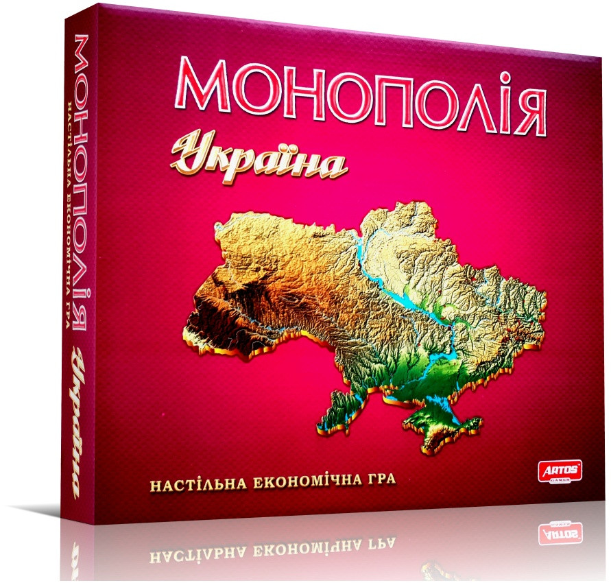 "Монополія~Україна" настільна економічна гра | Artos games