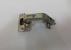 Меблева петля для ДСП кутова накладна SLIDE-ON GIFF25+ 90 градусів D=35 НІКЕЛЬ