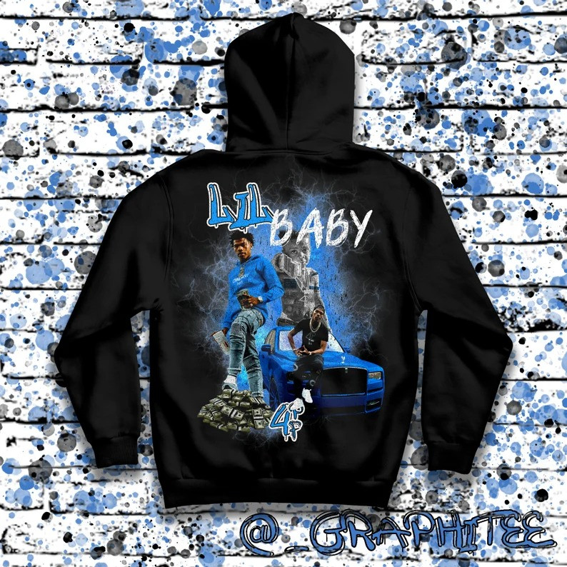 Худі чорний LOYS LIL baby XS