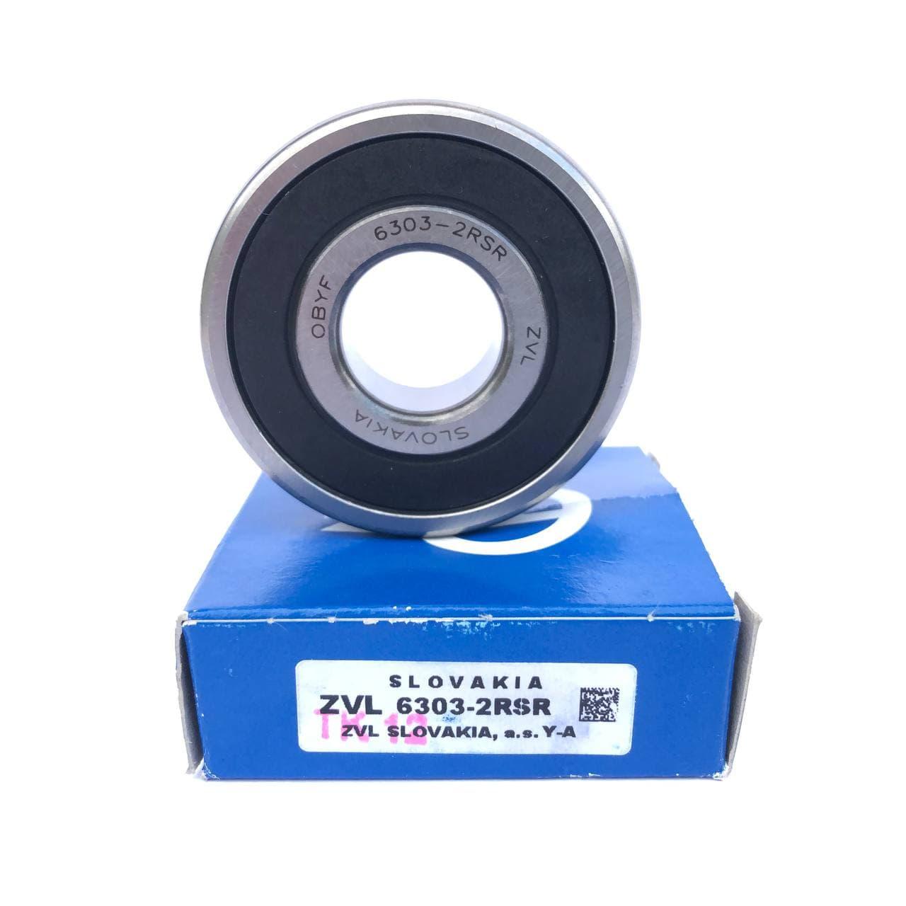Підшипник ZVL 6303 2RSR 17х47х14