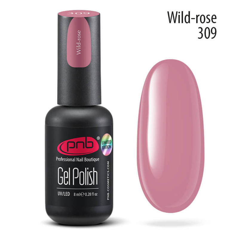 Гель-лак для нігтів PNB Gel Nail Polish №309 Wild-Rose 8 мл