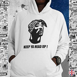 Худі білий LOYS 2Pac Hoodie Jumper