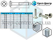 Болт меблевий "Замковий" (кл 5.8) DIN 603 М10 х 90 мм (25 шт.), фото 7