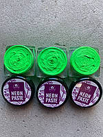 Неонова бропа паста для розмітки брів "AntuOne", зелена