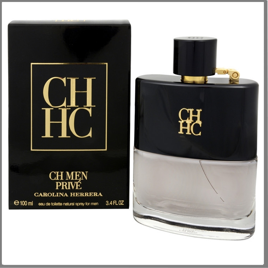 Carolina Herrera CH Men Prive туалетна вода 100 ml. (Кароліна Еррера Сі Ейч Мен Прив), фото 1
