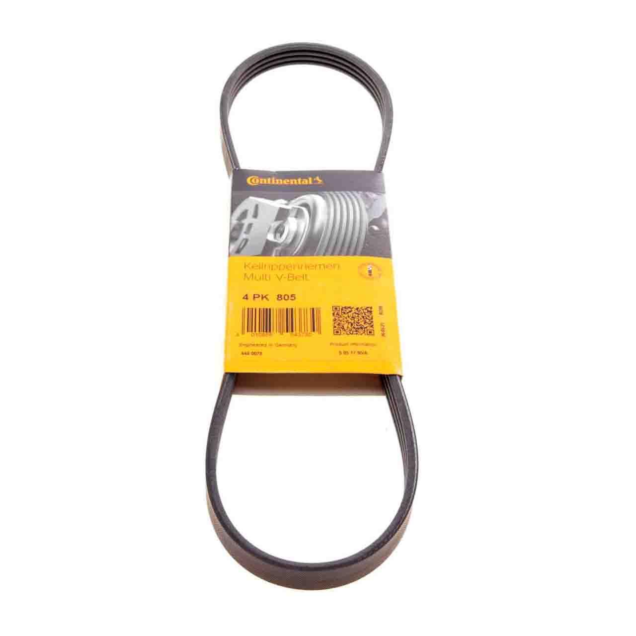 Ремінь 4PK805 Contitech (Німеччина) генератора поліклинові | многоручейковый 4РК 805