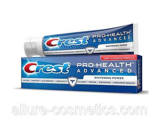 Отбеливающая зубная паста Crest Pro-Health Advanced whitening Toothpaste 144гр - фото 2 - id-p1492580294