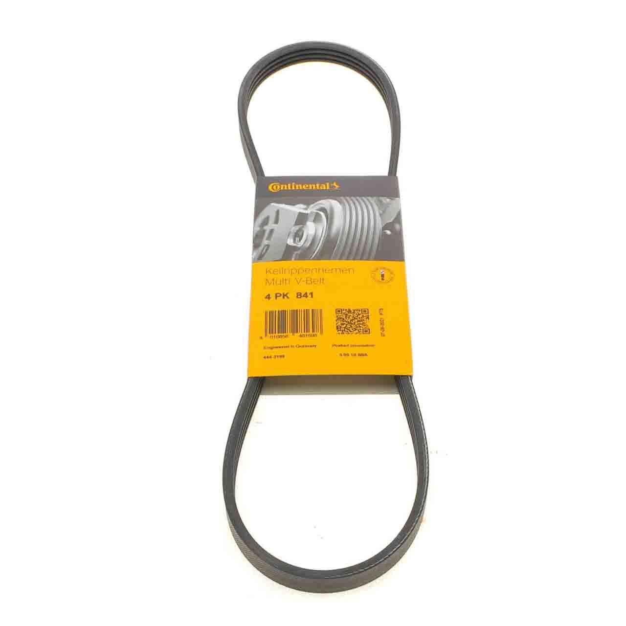 Ремінь 4PK841 Contitech (Німеччина) генератора поліклинові | многоручейковый 4РК 841