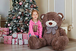 Велика м'яка іграшка ведмедик Yarokuz Біллі 150 см Капучіно
