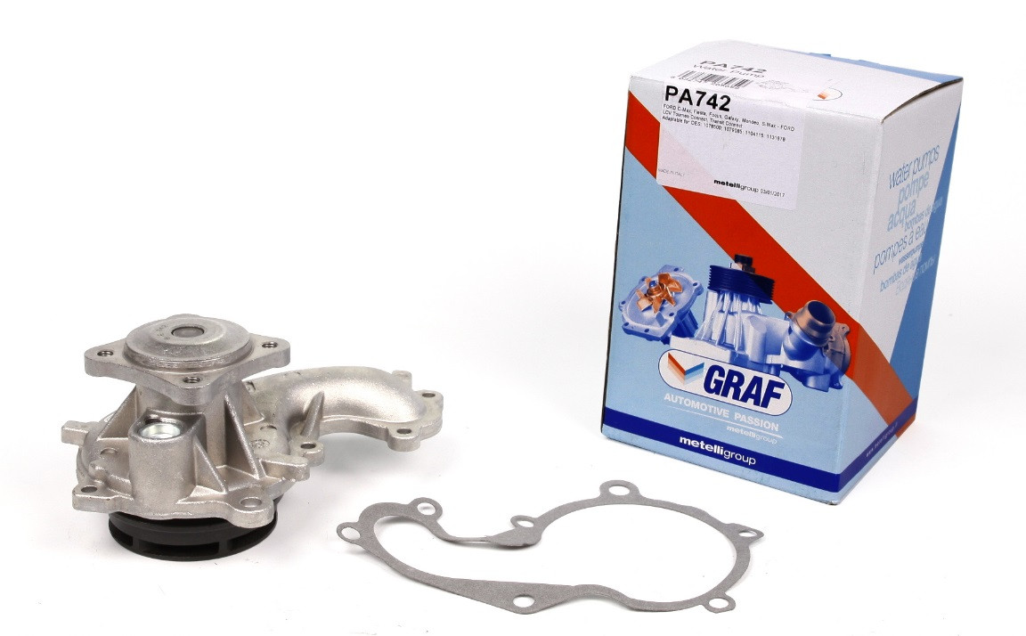 Помпа Ford C-Max I/Focus I/II/Mondeo/Transit/Tourneo Connect 1.8DI/TDCi/TDDi (6 лоп.) (1999-) Graf