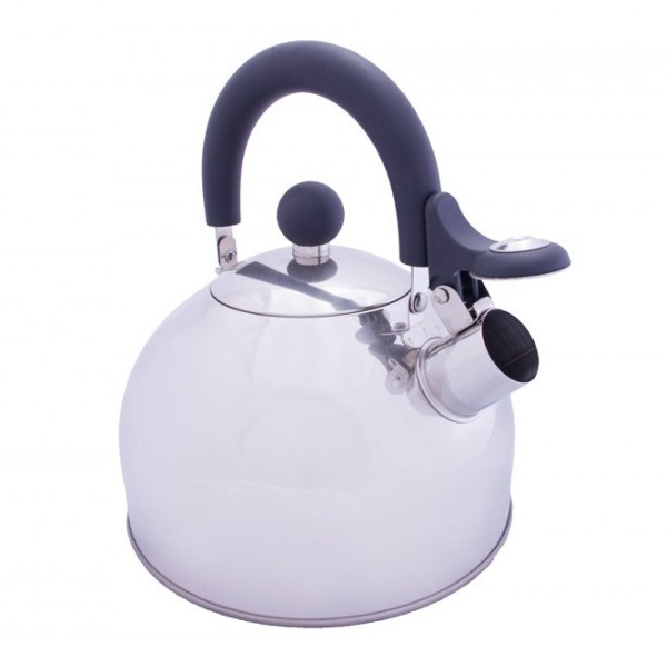 Чайник Vango 1.6L Stainless Steel Kettle with Folding Handle Silver (ACXKETTLE230W18) - фото 1 - id-p1492605180