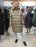 Зимовий пуховик ковдру пальто сlasna cw19d9433 XL, 48 розмір, фото 3
