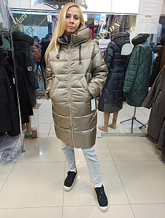 Зимовий пуховик ковдру пальто сlasna cw19d9433 XL, 48 розмір