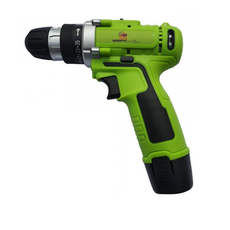 Акумуляторний шурупокрут Білорус МТЗ ДА-12-2Л, фото 1