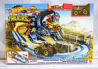 Трек Хот Вилс Жало скорпиона серии Monster Trucks Hot Wheels Monster Trucks Scorpion Raceway Boosted Set GNB05