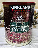 Колумбійська мелена кава темного обсмажування Kirkland Colombian Coffee