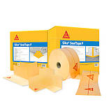 Внутрішній кут 90° Sika SealTape F гідроізоляційна стрічка з термопластичного еластомеру 120х120мм, фото 5