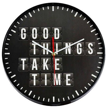 Годинник настінний Technoline 775485 Good Things Take Time (775485), фото 2