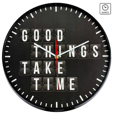 Годинник настінний Technoline 775485 Good Things Take Time (775485), фото 2
