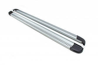 Бокові пороги Maya V2 (2 шт., Алюміній) для Volkswagen Touareg 2018- рр від VLF комп.