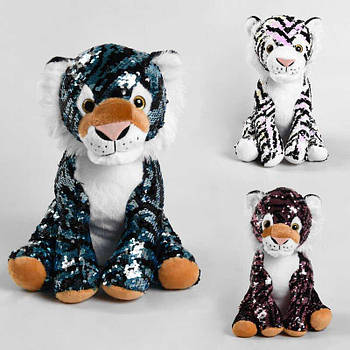 М'яка іграшка в паєтках "Тигр" D34605 G-Rich