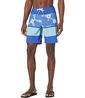 Шорты для плавания Vans Print Stripe 19" Boardshorts Antique White - Оригинал Шорты для плавания Vans Print Stripe 19" Boardshorts Deep Ultramarine/Lei'd To Rest