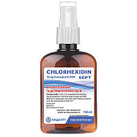 Сhlorhexidin sept (Хлоргексидин 0,05%) 100 мл спрей