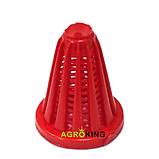 Сито форсунки обприскувача 07 Biardzki S-2 фільтр форсунки червоний, фото 2