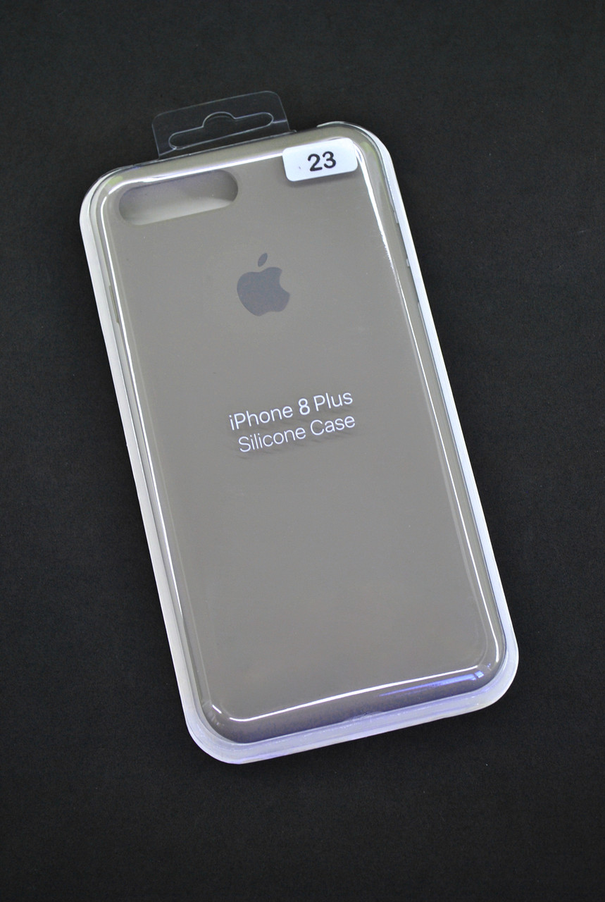 Чохол для телефону iPhone 7 + / 8 + Silicone Case original FULL №23 grey (4you)