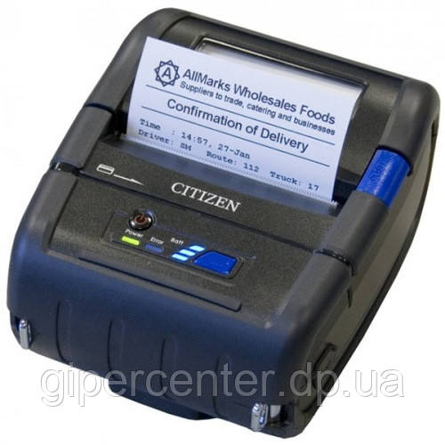 Мобільний принтер чеків-етикеток Citizen CMP-30IIL