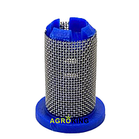 Фільтр форсунки обприскувача 08 з неіржавкої сталі Agroplast (ARAG) синій