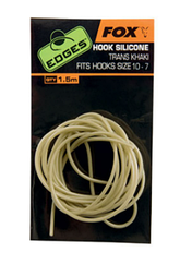 Кембрик Fox Edges hook silicone sz 10-7 trans khaki x 1.5 m гачок №10
