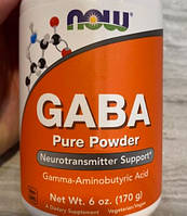 Габа NOW Foods GABA 170 грамм